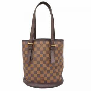 Louis Vuitton Damier Marais Tote Bag N42240 Ebene Women's P2425076